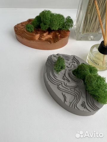 Кашпо из гипса