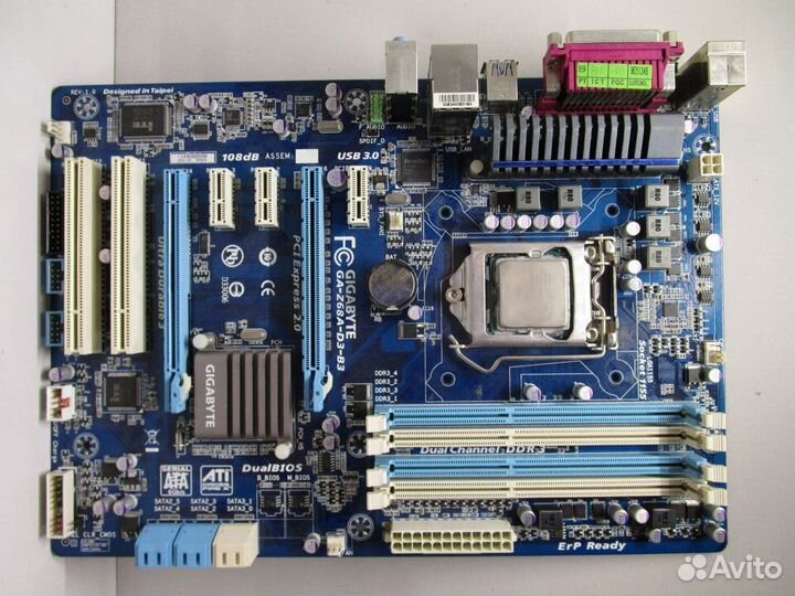 Материнская плата gigabyte GA-Z68A-D3-B3