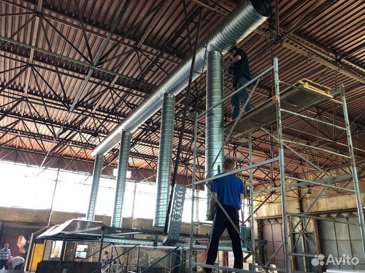 Вентиляция монтаж, установка, обслуживание