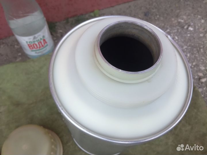 Термос 3л. Для холодой,горячей.ссср.алюмин.колба