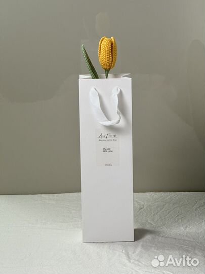 Вязаные цветы 