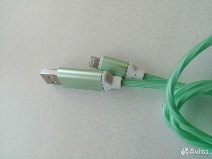 Кабеля для зарядки iPhone и кабель usb tupe c