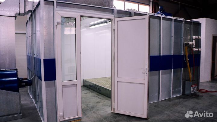 Покрасочная комната (камера) 3х4 с водяной завесой