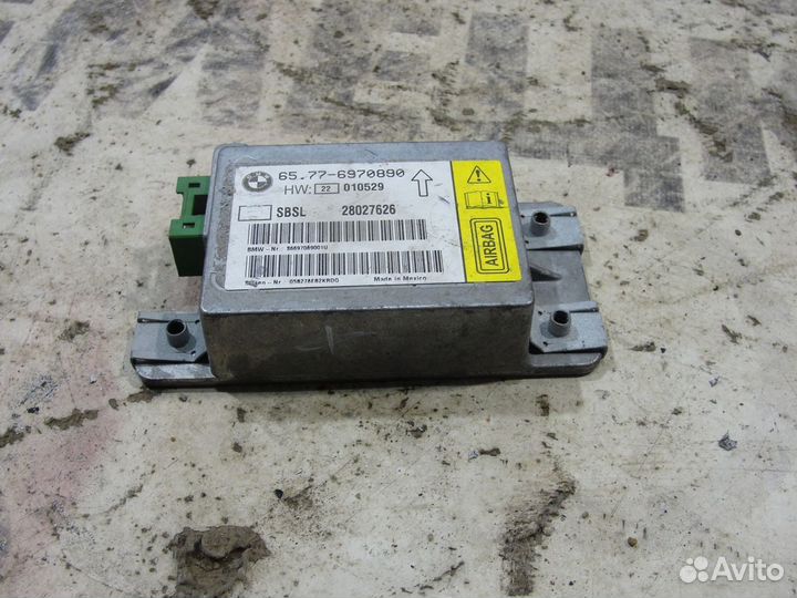 Эбу AIR BAG центральной стойки левый BMW E66