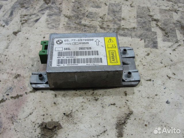 Эбу AIR BAG центральной стойки левый BMW E66