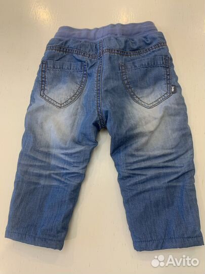 Утепленные джинсы Gulliver 74-80