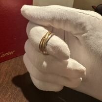 Cartier trinity кольцо оригинал