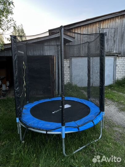 Детский батут с сеткой бу
