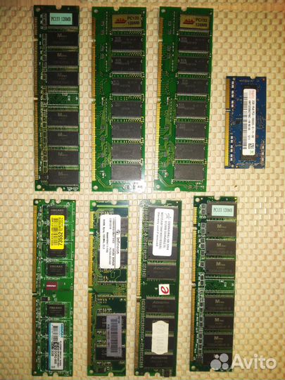 Оперативная память DDR2, DDR1, dimm, simm