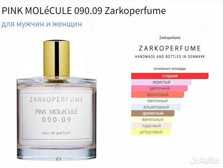 Pink molécule 090.09 Zarkoperfume