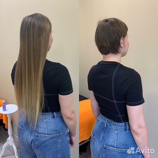 Наращивание волос левый берег