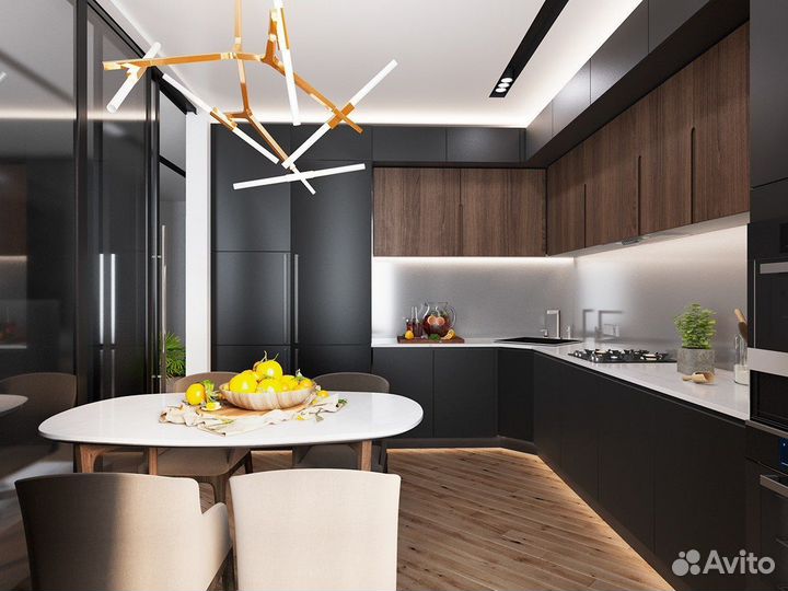 Кухни на заказ. Модель 5663