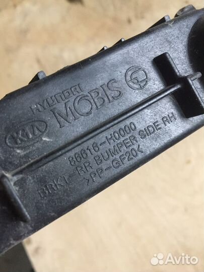 Кронштейн заднего бампера правый Киа Рио Kia Rio 4