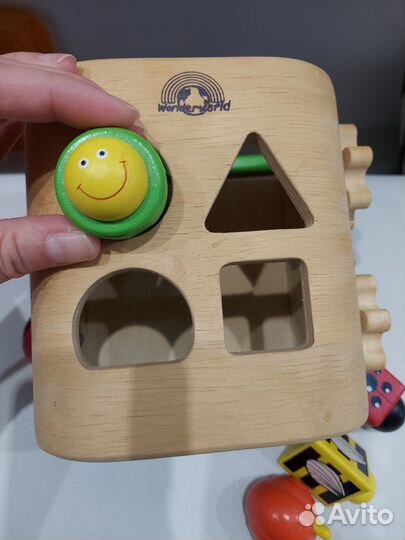 Игрушка-сортер деревянная Wonder world