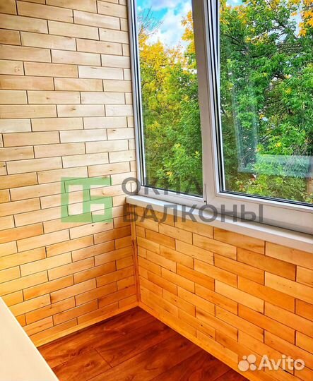 Отделка балконов и лоджии под ключ