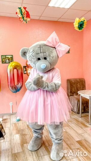 Мишка Тедди аниматор (мальчик / девочка)