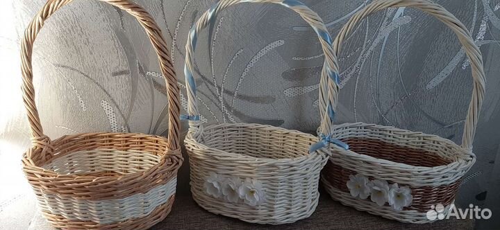 Корзинка плетенная