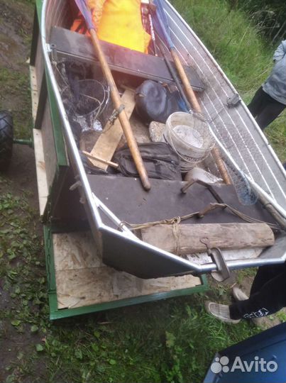 Телега для лодки