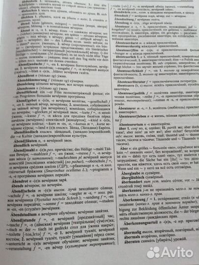 Большой немецко-русский и русско-немецкий словарь