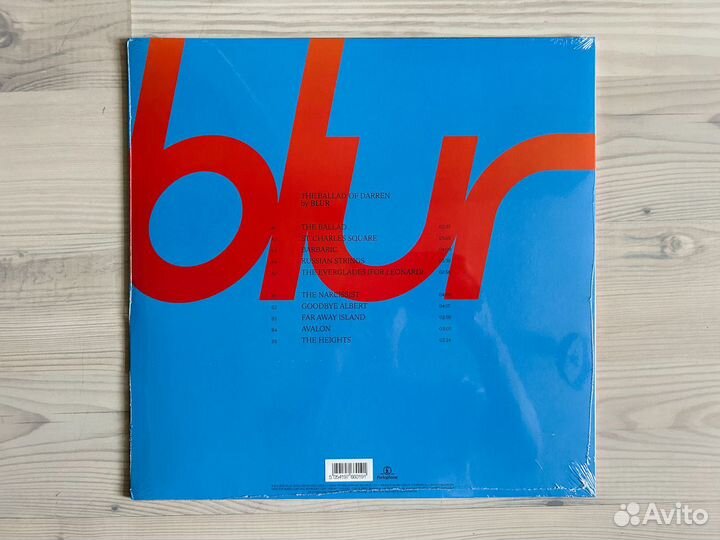 Винил Blur – The Ballad Of Darren (Ltd, Blue)