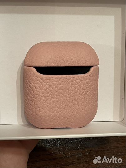 Чехол для airpods 2 из натуральной кожи, новый