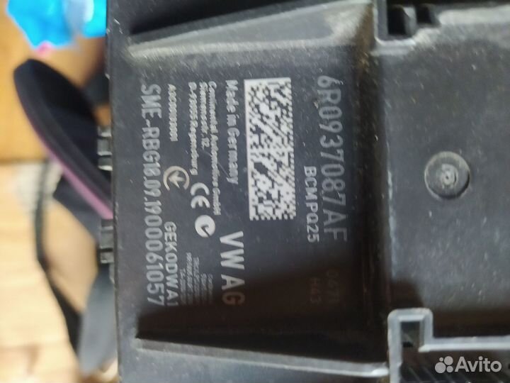 Блок комфорта BCM Polo 6R0937087AF