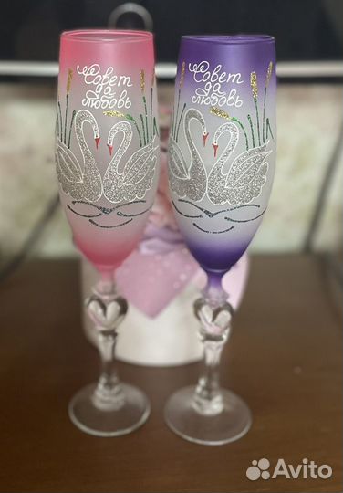 Свадебные фужеры