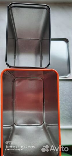 IKEA набор банок металл