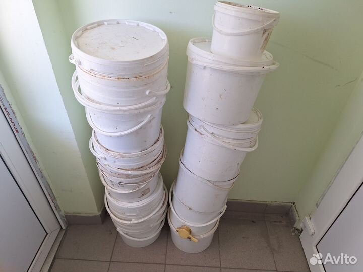 Ведра пластиковые бу