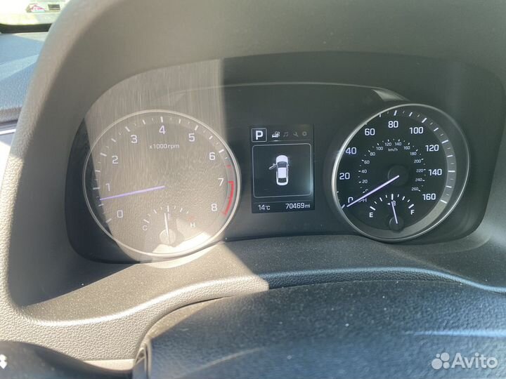 Hyundai Elantra 2.0 AT, 2018, 100 000 км