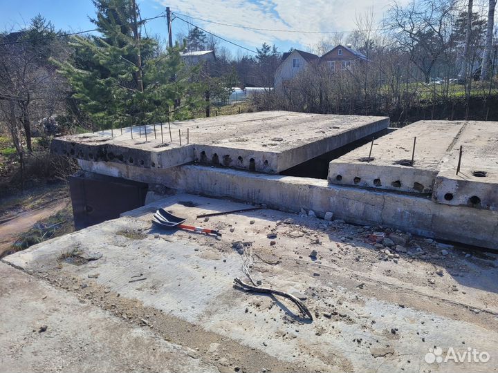 Плиты перекрытия бу