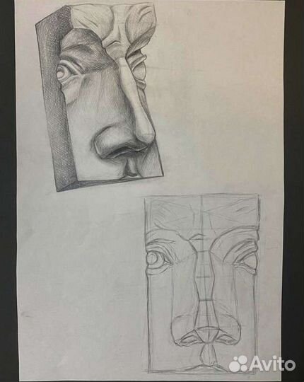 Натюрморт карандаш А2