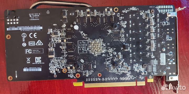 Видеокарта MSI AMD Radeon RX 570 armor OC 8gb