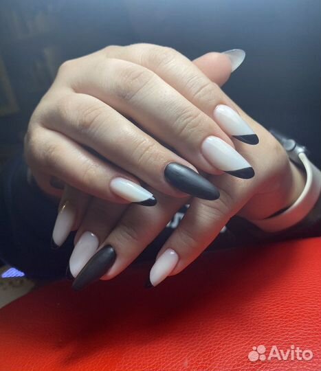 Маникюр+укрепление+покрытие