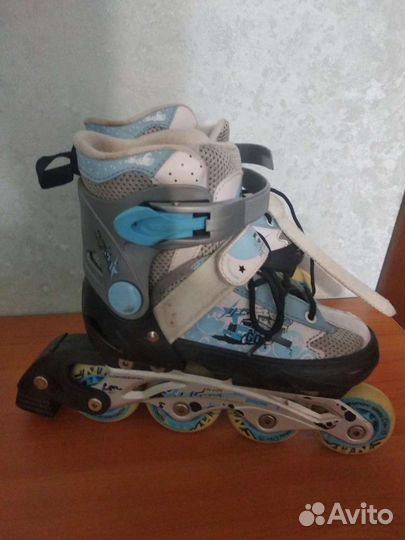 Роликовые коньки детские раздвижные