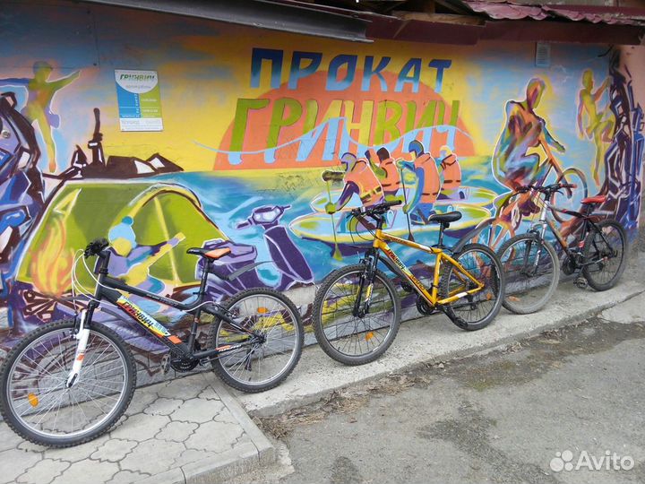 Прокат катамаранов, велосипедов и др. снаряжения