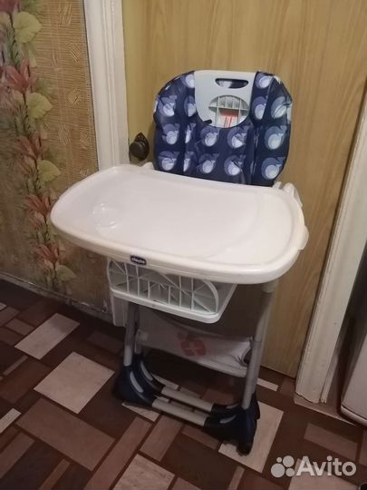 Стульчик для кормления chicco polly