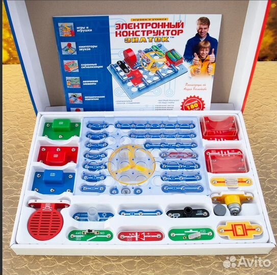 Электронный конструктор знаток 180 схем