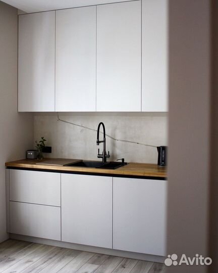 Кухня по проекту с современным дизайном