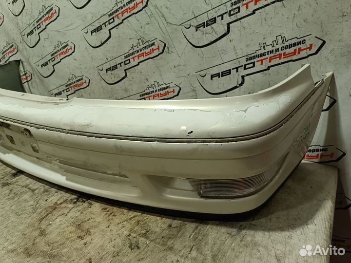 Бампер toyota mark II GX100 GX105 JZX100 JZX101 JZX105 LX100 5211922880A1 1 модель передний белый, 0