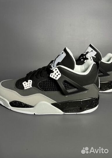 Кроссовки Air Jordan 4 Retro Fear Pack Люкс