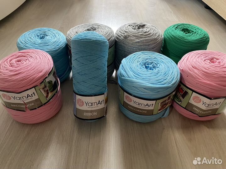 Пряжа Трикотажная лента YarnArt Maccheroni