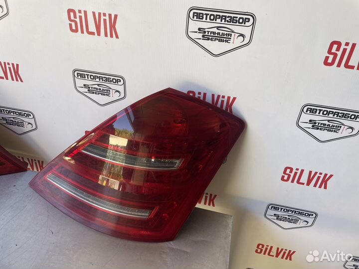 Задний правый левый фонарь mercedes 221