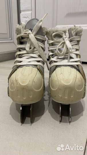 Коньки детские двухполозные 27