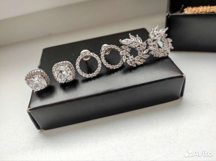 Серьги, Кольца