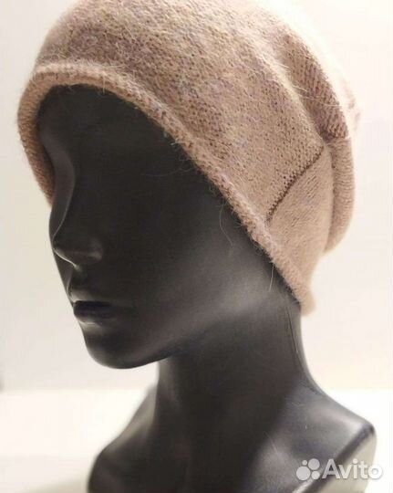 Шапка-бини вязаная новая