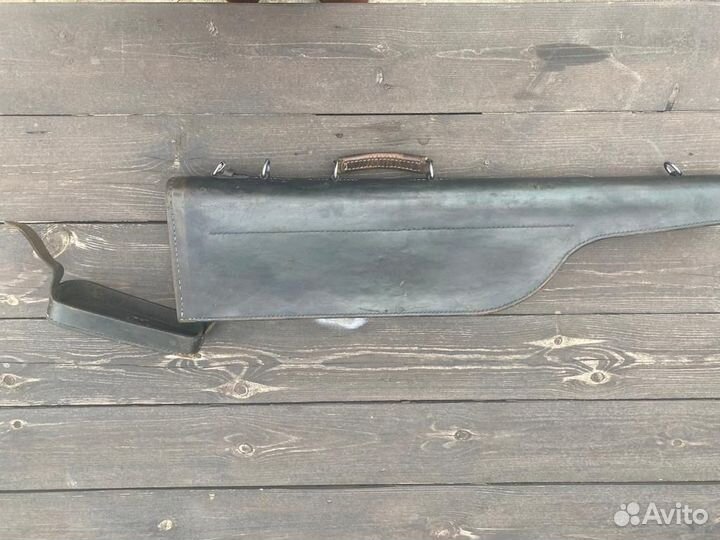 Кожаный чехол-тубус для ружья Германия