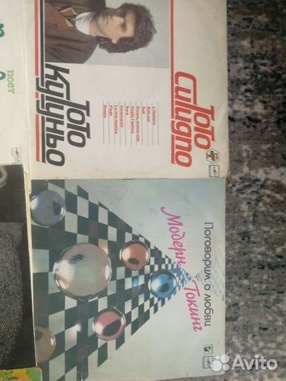 Пластинки 80х годов