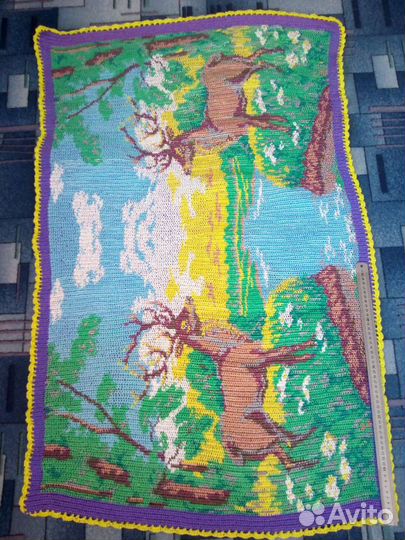 Коврик из шпагата