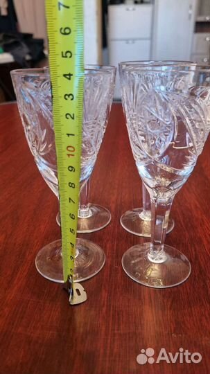 Хрустальные бокалы СССР